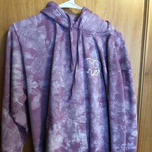 cute purple tie dye ivory ella sweatshirt